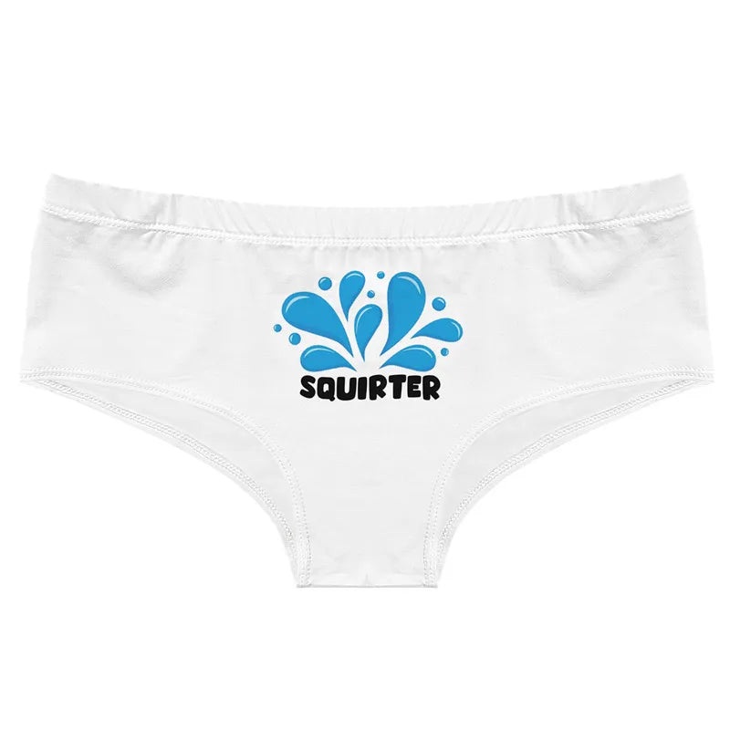 Squirter Funny Humor Panty One Size