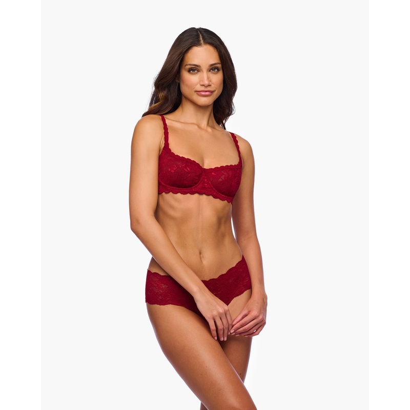 Balconette Bra Sindoor Red 30C