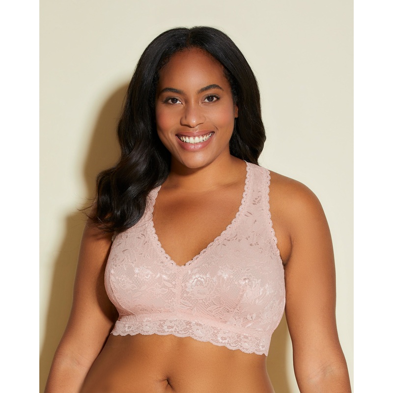 Bralette Con Espalda Cruzada Racie Extended Mandorla 1X