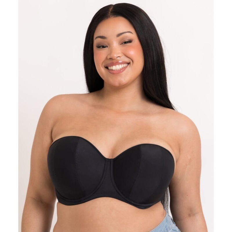 Curvy Kate Luxe Strapless Bra – Jet Black 28D