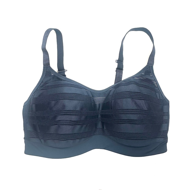 Dark Navy Breathable Sports Bra – 34D
