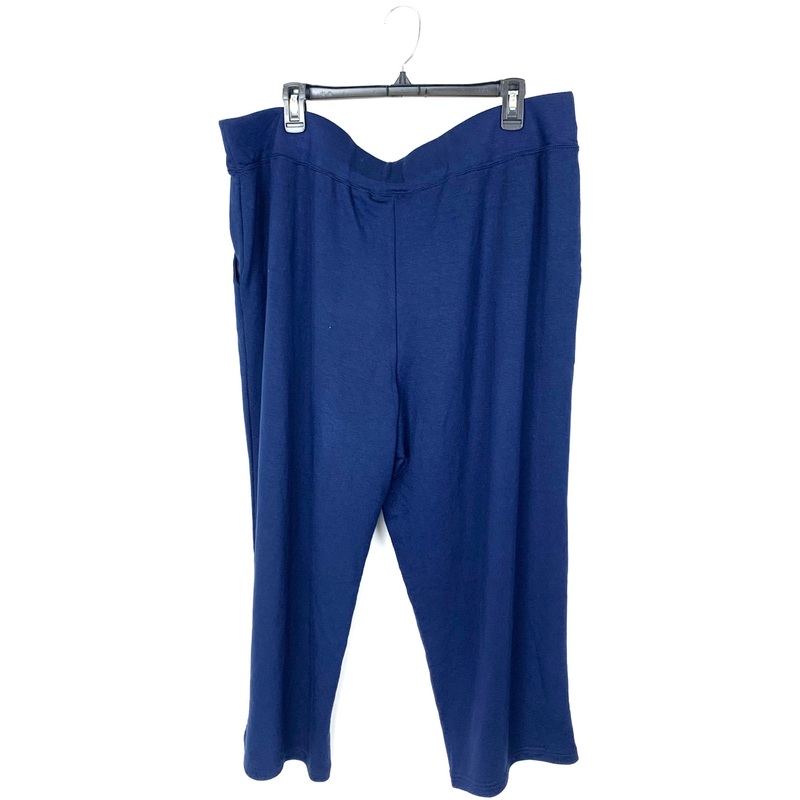 Navy Blue Cropped Pants – Size 18/20