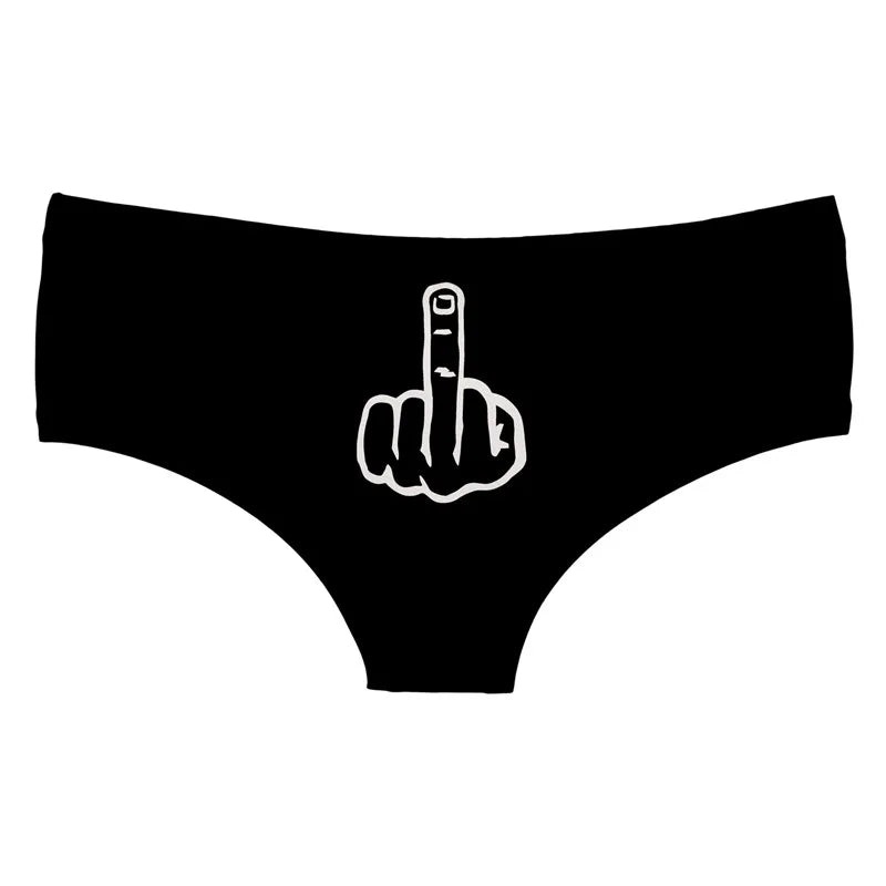 One Finger Salute Panty One Size
