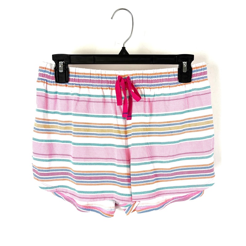 Pink Striped Sleepwear Shorts – Small
