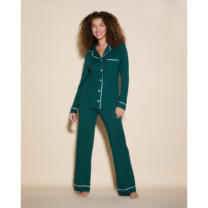 Relaxed Long Sleeve Top & Pant Congo/Ivory XS