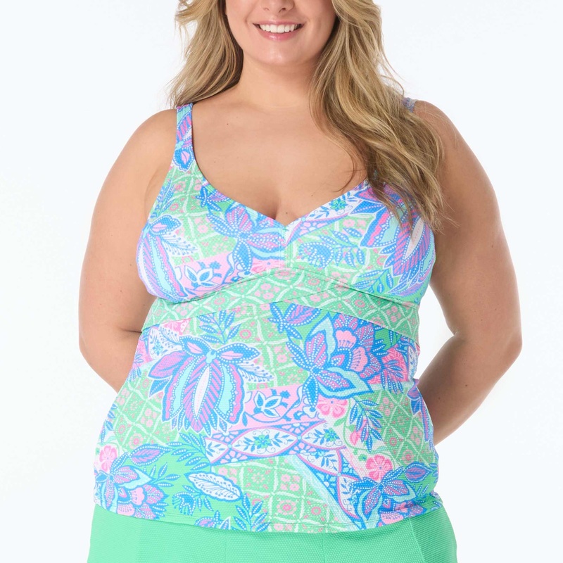 Adele Tankini – HW7E416 – Estate Mosaic MULTI 16W