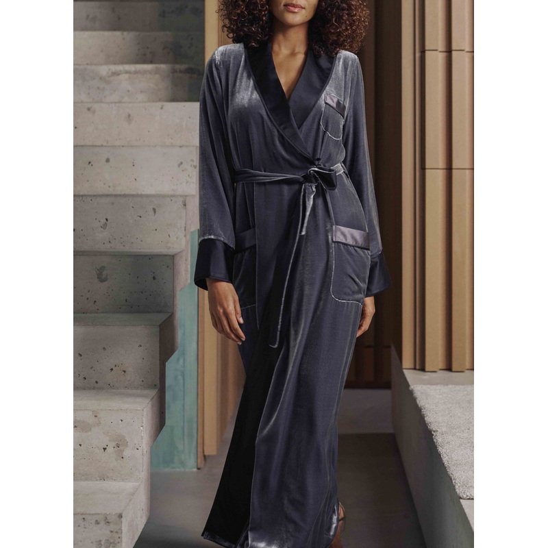 Bruna Plomb Long Robe Plomb 2XS