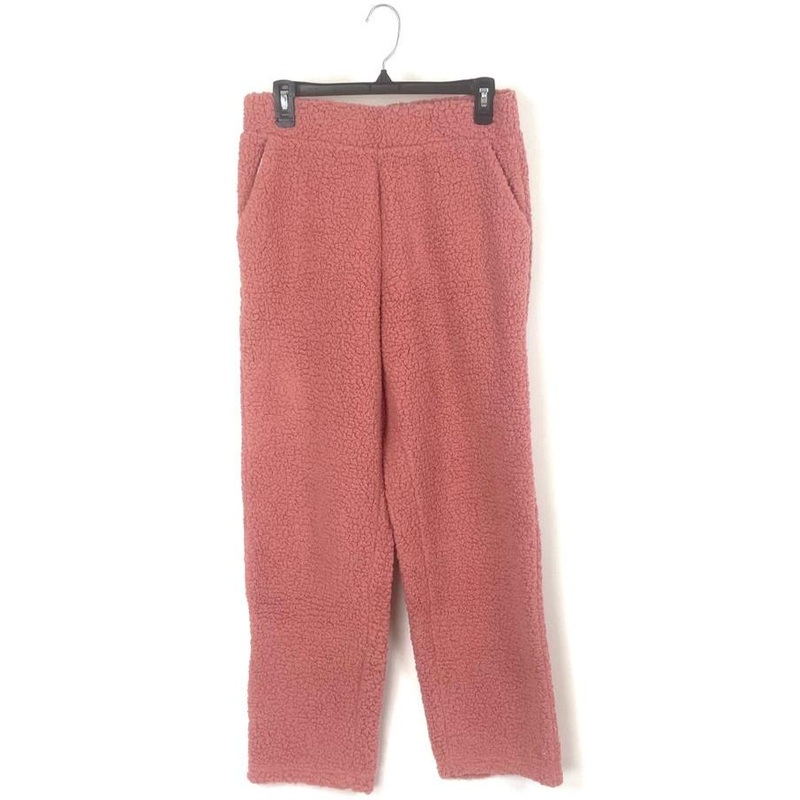 Coral Plush Pants – Small