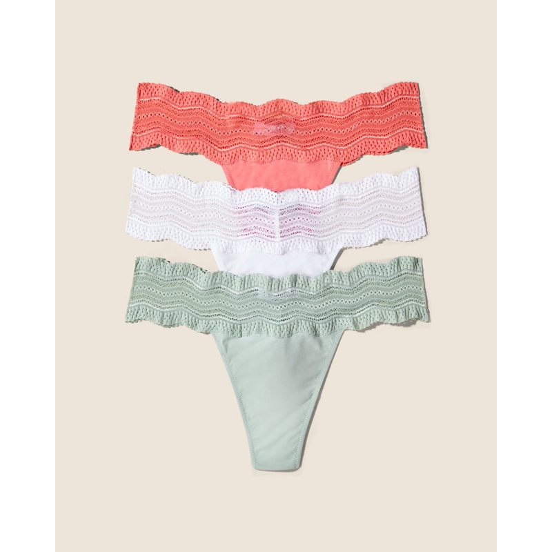 Tanga – 3Er Set Verde Umdria Venetian Dusk White Einheitsgre