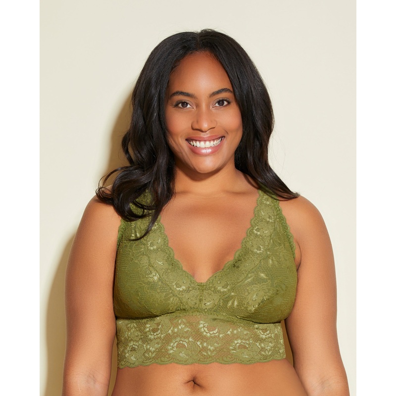 Bralette Extended Plungie Longline Aloe 1X