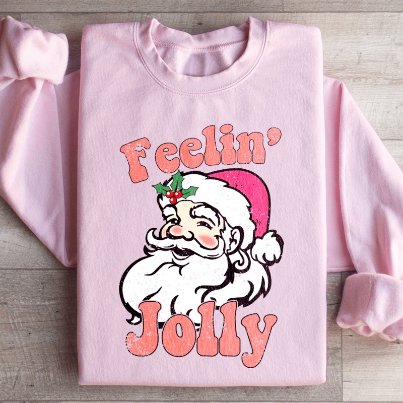 Feelin Jolly Sweatshirt Black S