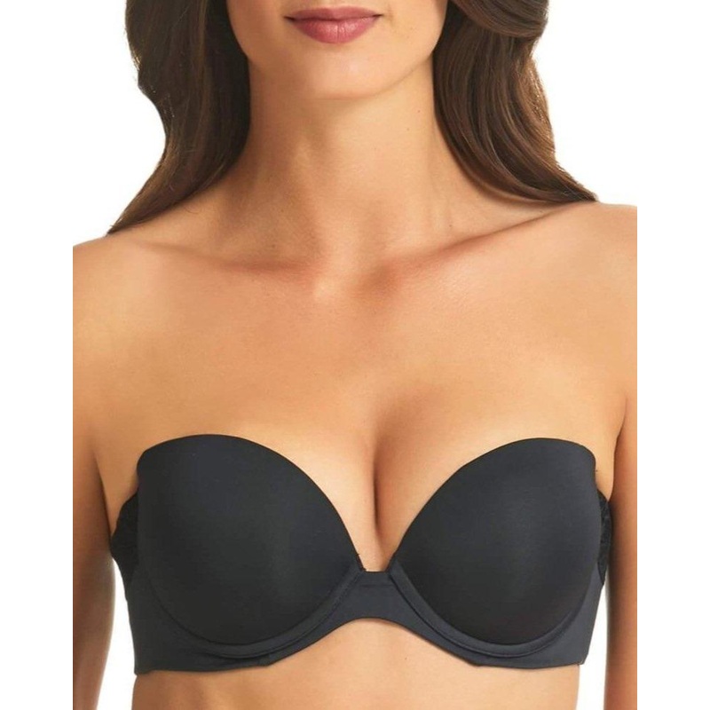 Finelines Refined Superboost Strapless Bra – Black 32A