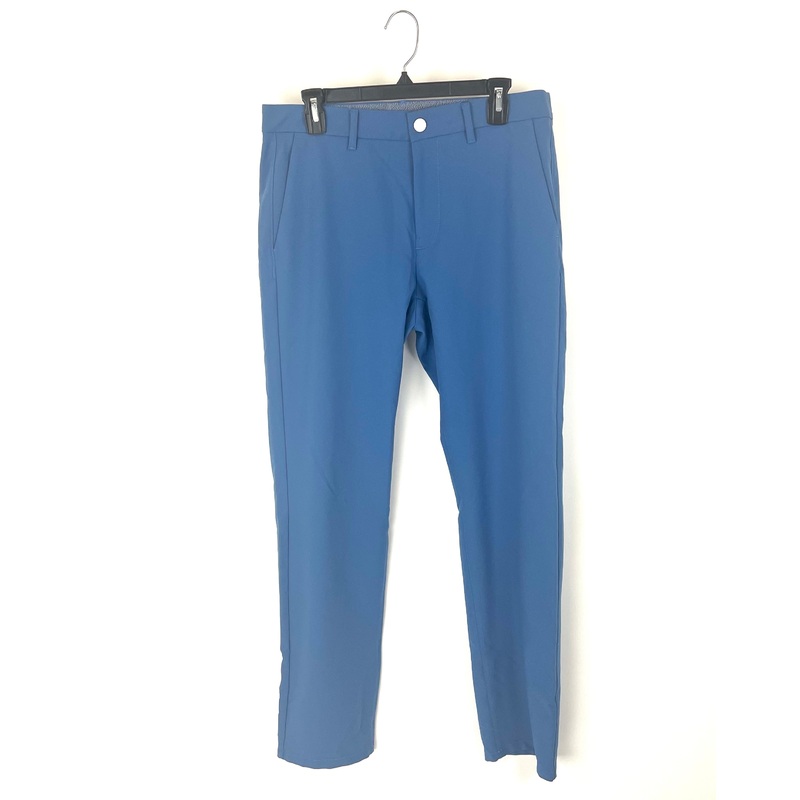 MENS Dark Steel Blue Golf Pants – Size 32/32 – Various Fits 32/32 – Athletic Fit