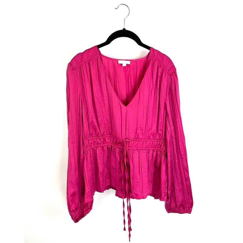 Pink Long Sleeve Blouse – Size 4/6
