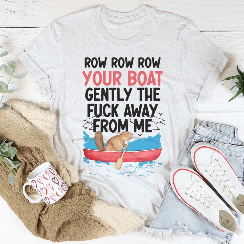 Row Row Row Your Boat Tee Ash S