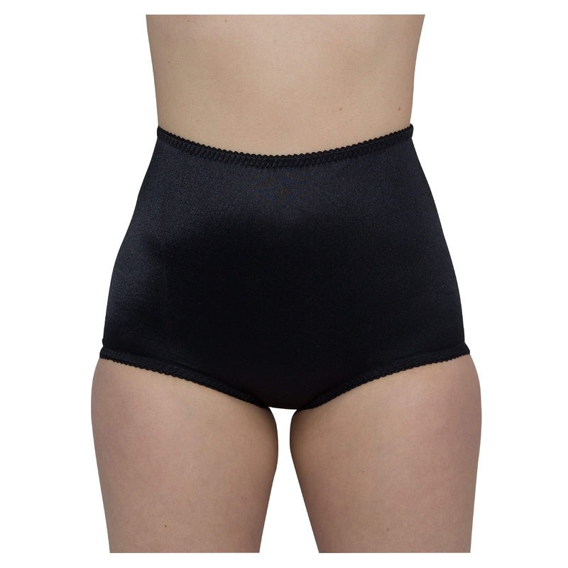 4way Stretch Full Coverage Panty, Light Shaping | Style 910 Black S/26