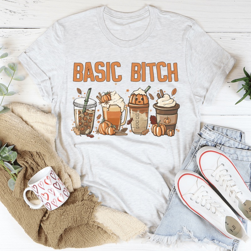 Basic B Fall Tee Ash S