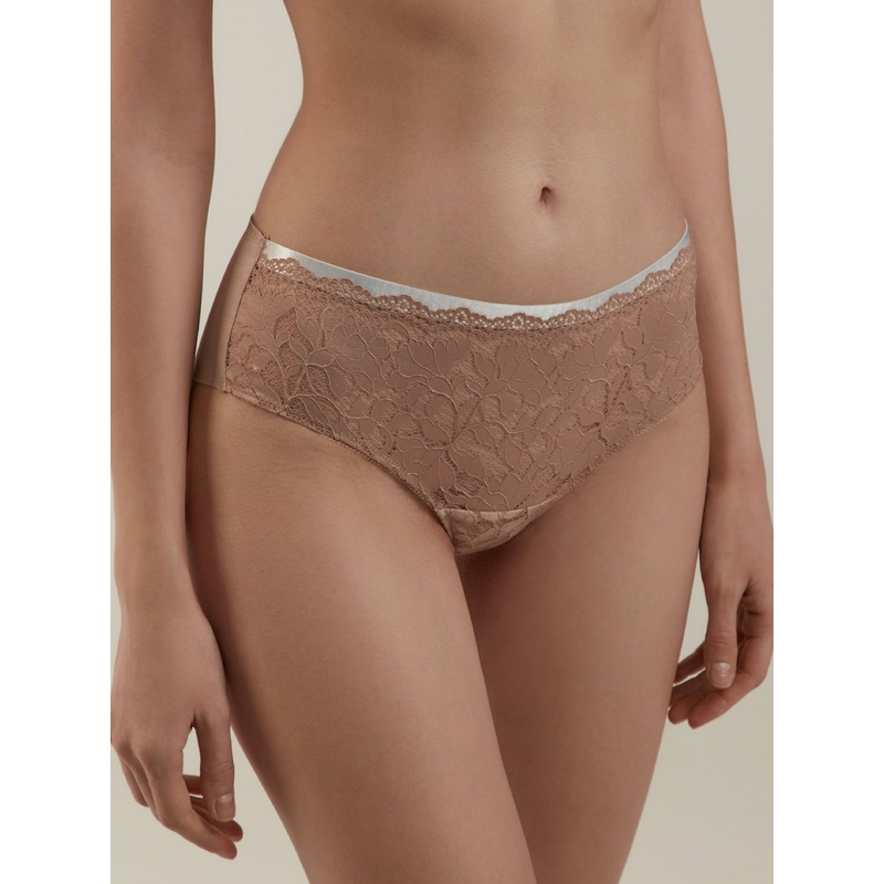 Panties Conte Nymphe TP1056 – Briefs With a Mid-Rise Waistline 94/S Cappuccino