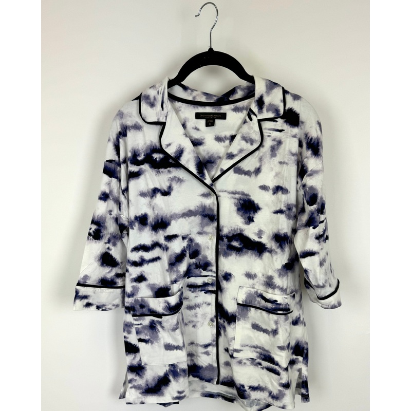 Purple and White Tie Dye Pajama Set – Small