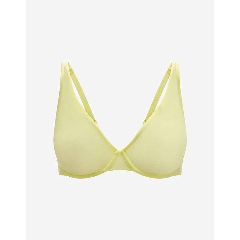 Bare Mesh Unlined Bra zest 30B