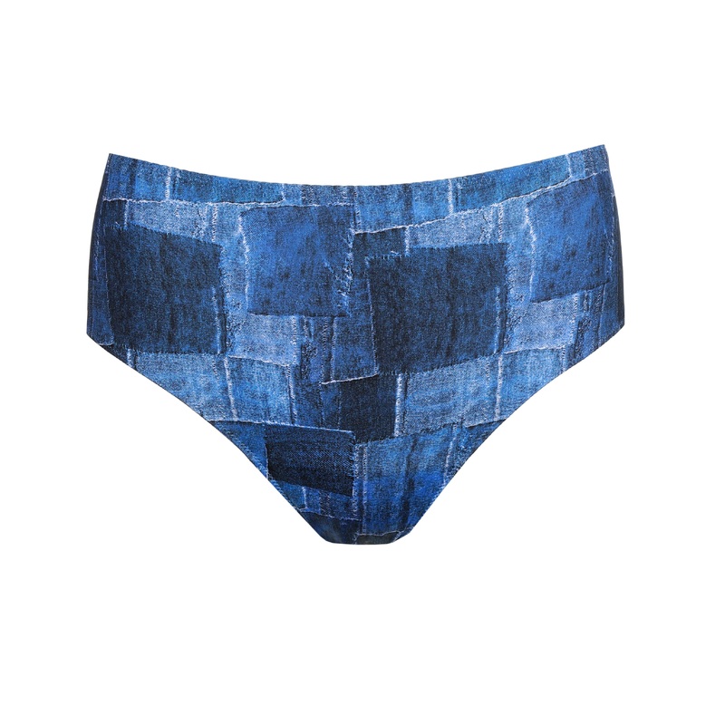 Mauna Twill Blue Full Briefs Twill Blue S