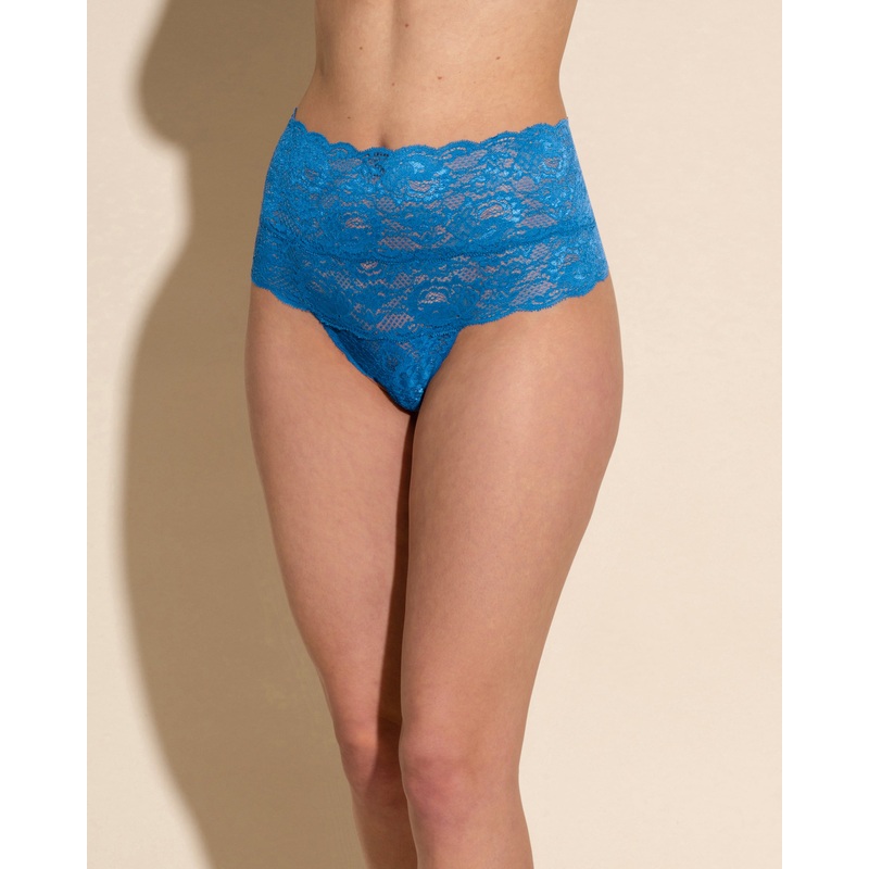 String Taille Haute Udaipur Blue S/M
