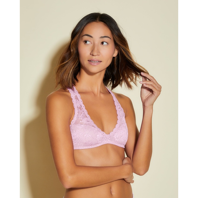 Petite Racie – Bralette Con Espalda De Nadador Jaipur Pink PS