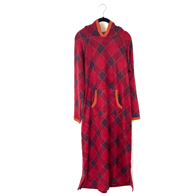 Plaid Lounge Dress – Size 6/8