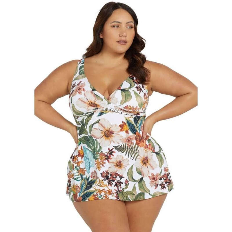 Artesands Into the Saltu Delacroix Cross Over D-G Cup Swimdress – White 8