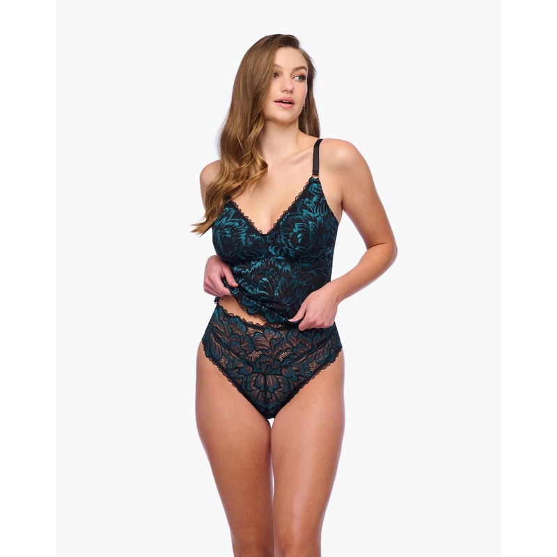 Bikini De Tiro Alto Black/Canale S