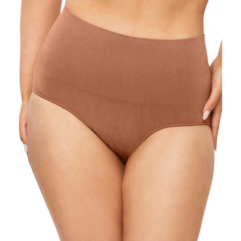 Nancy Ganz Bamboo Essentials Waisted Brief – Cocoa L