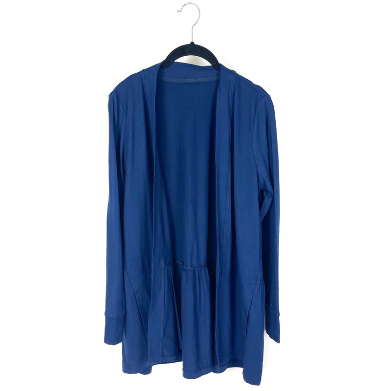 Navy Blue Cardigan – Size 6/8 Small