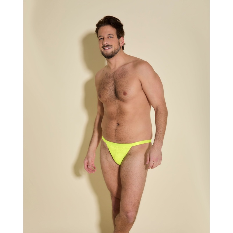 String Italien Neon Yellow S