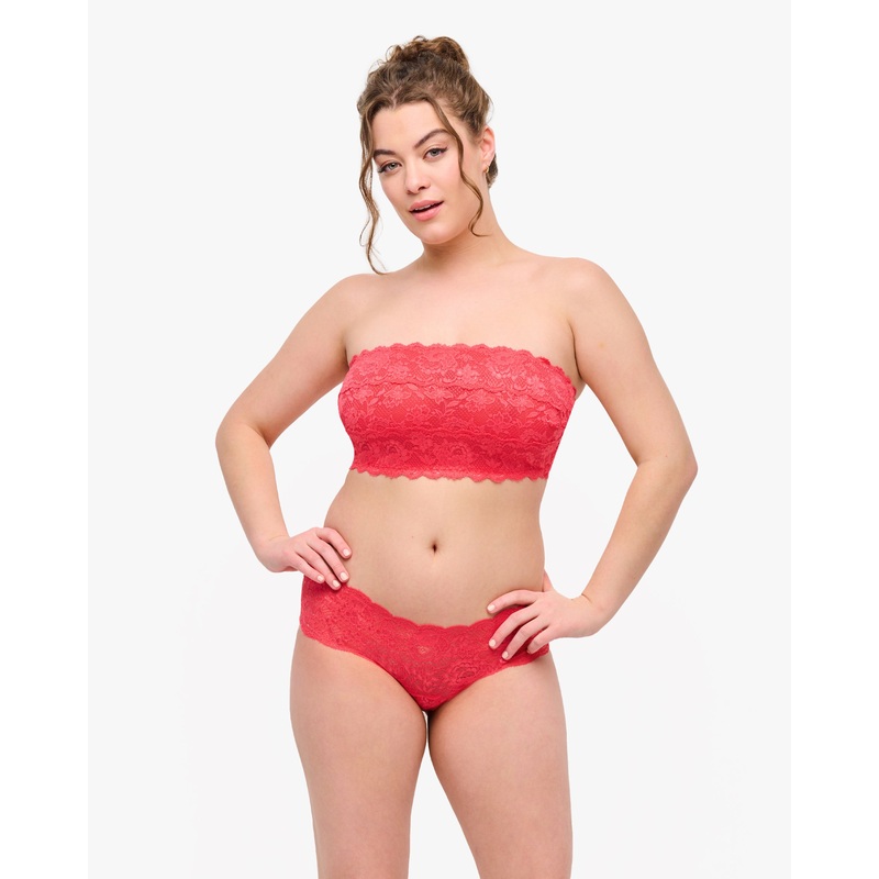 Sujetador Bandeau Flirtie Curvy Ibisco XS