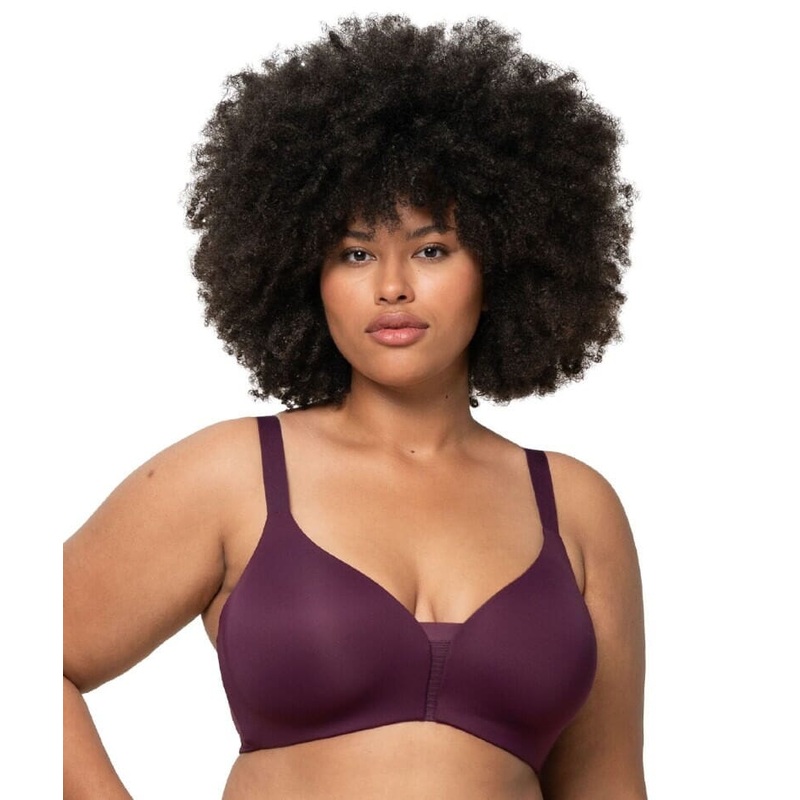 Triumph Flex Smart Padded Wire-free Bra – Aubergine 01
