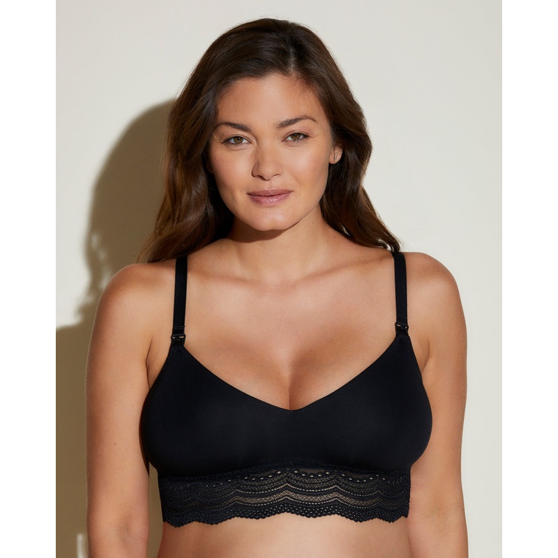 Bralette De Lactancia Negro S