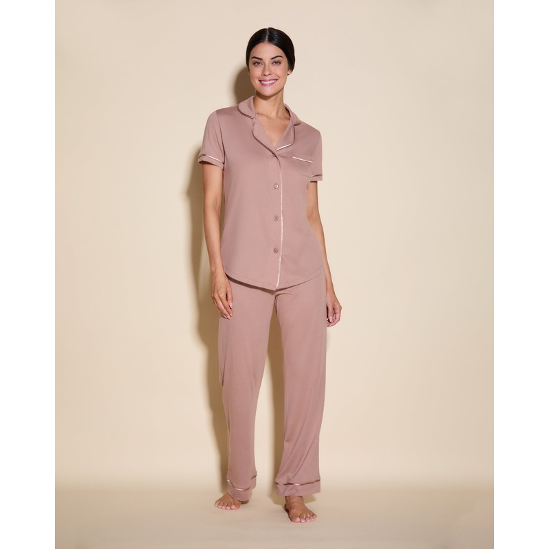 Conjunto De Pijama Con Camisa De Manga Corta Y Pantalones India/India XS
