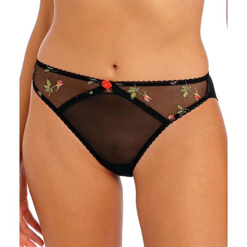 Freya Rose Blossom Brief – Black XL