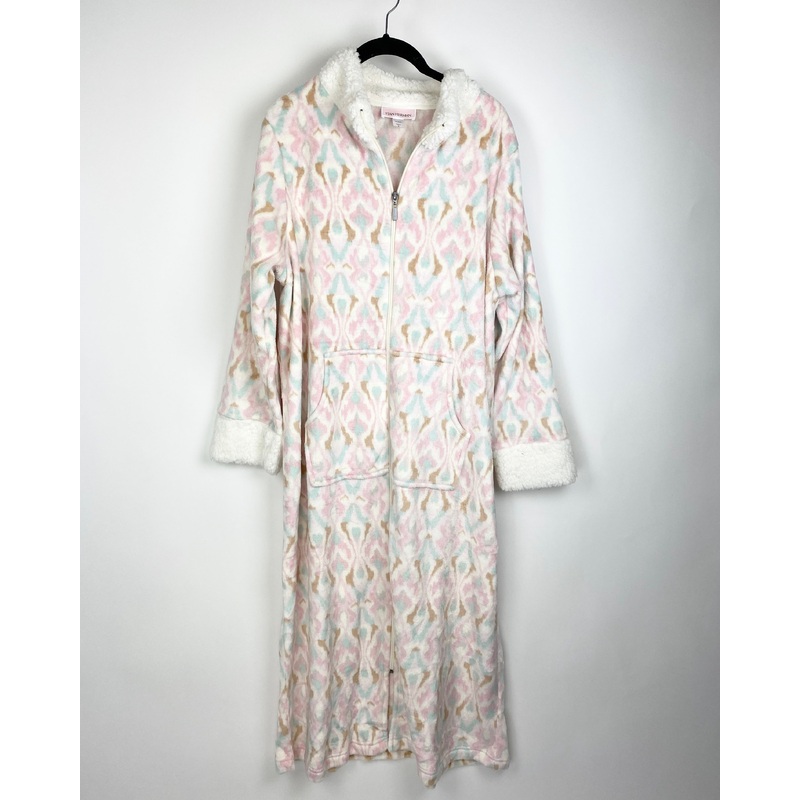 Pastel Print Zip Robe – Small