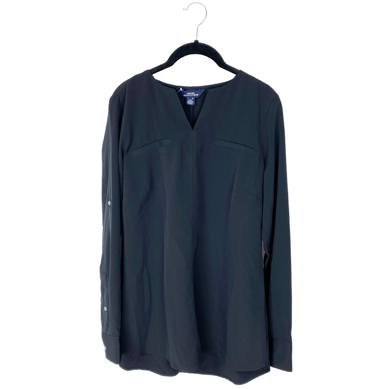 Black Long Sleeve Blouse – Size 8