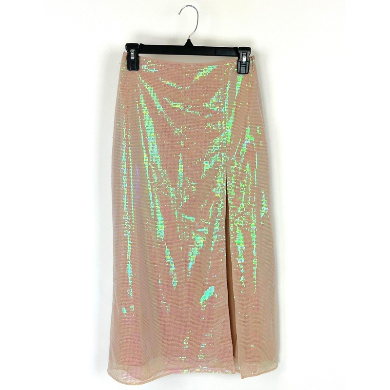 Nude Sequin Skirt – Size 8 Size 8
