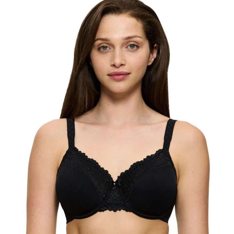 Triumph Ladyform Soft Minimizer Bra – Black 34C