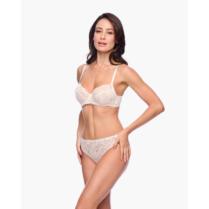 Vollschalen-Bh MoonIvory/Pink Lilly 70B