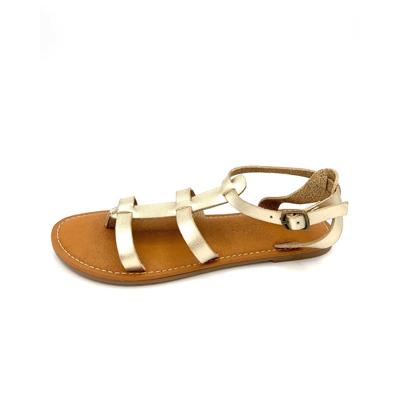 Gold Gladiator Sandals – Size 6