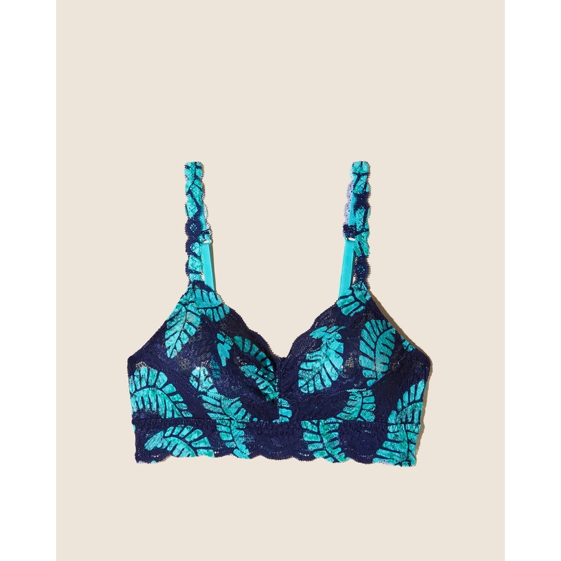 Petite Sweetie Bralette Leaf/Bright Teal PS