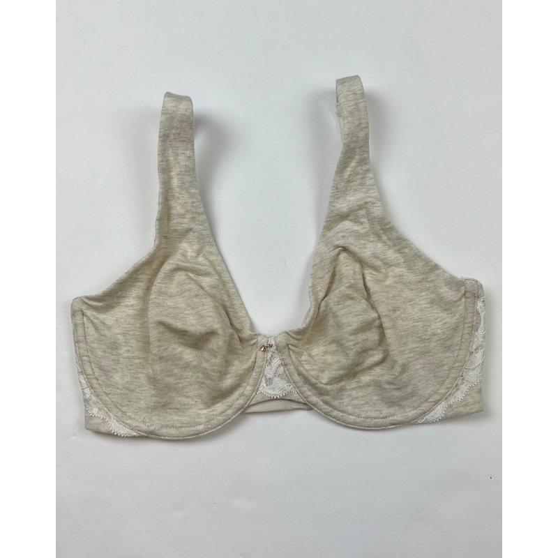Sand Brown Lace Unlined Bra – 34D