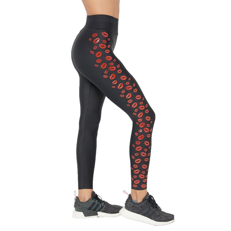 Lip Service Ultra High Legging XXS NERO/PATENT ROUGE Ultra High
