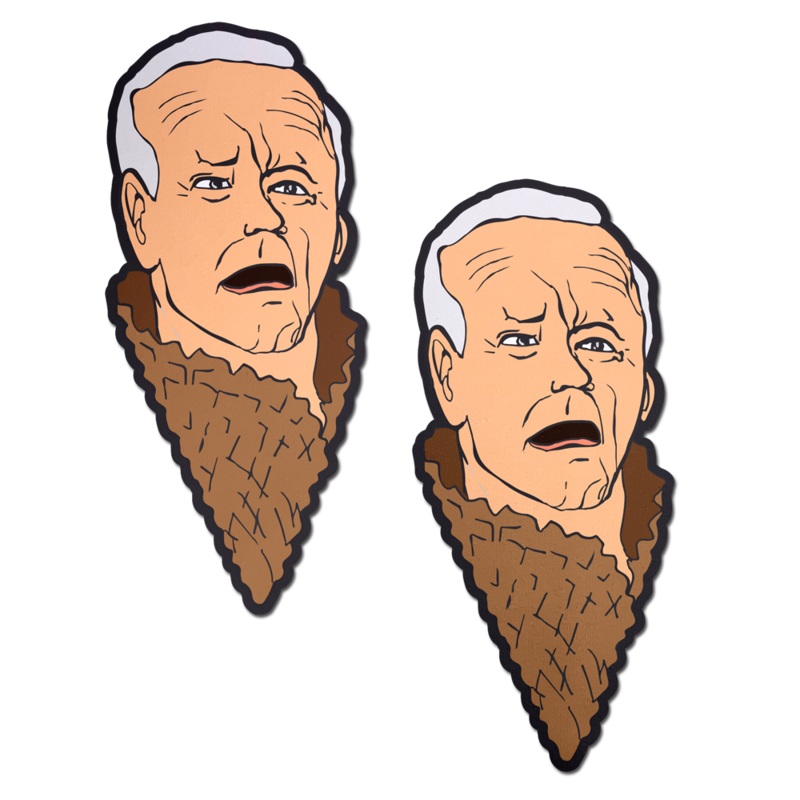 Joe Biden Pasties Biden Waffle Cone Nipple Covers by Pastease