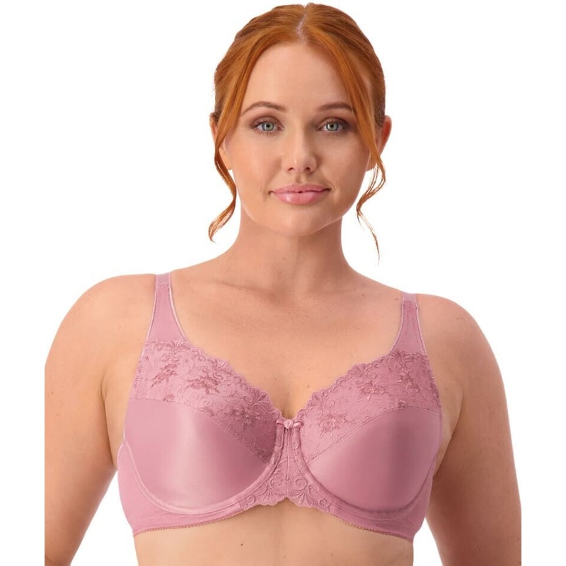 Triumph Embroidered Minimizer Bra – Rosebloom 34D