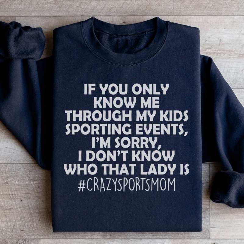 Crazy Sports Lady Sweatshirt Black S
